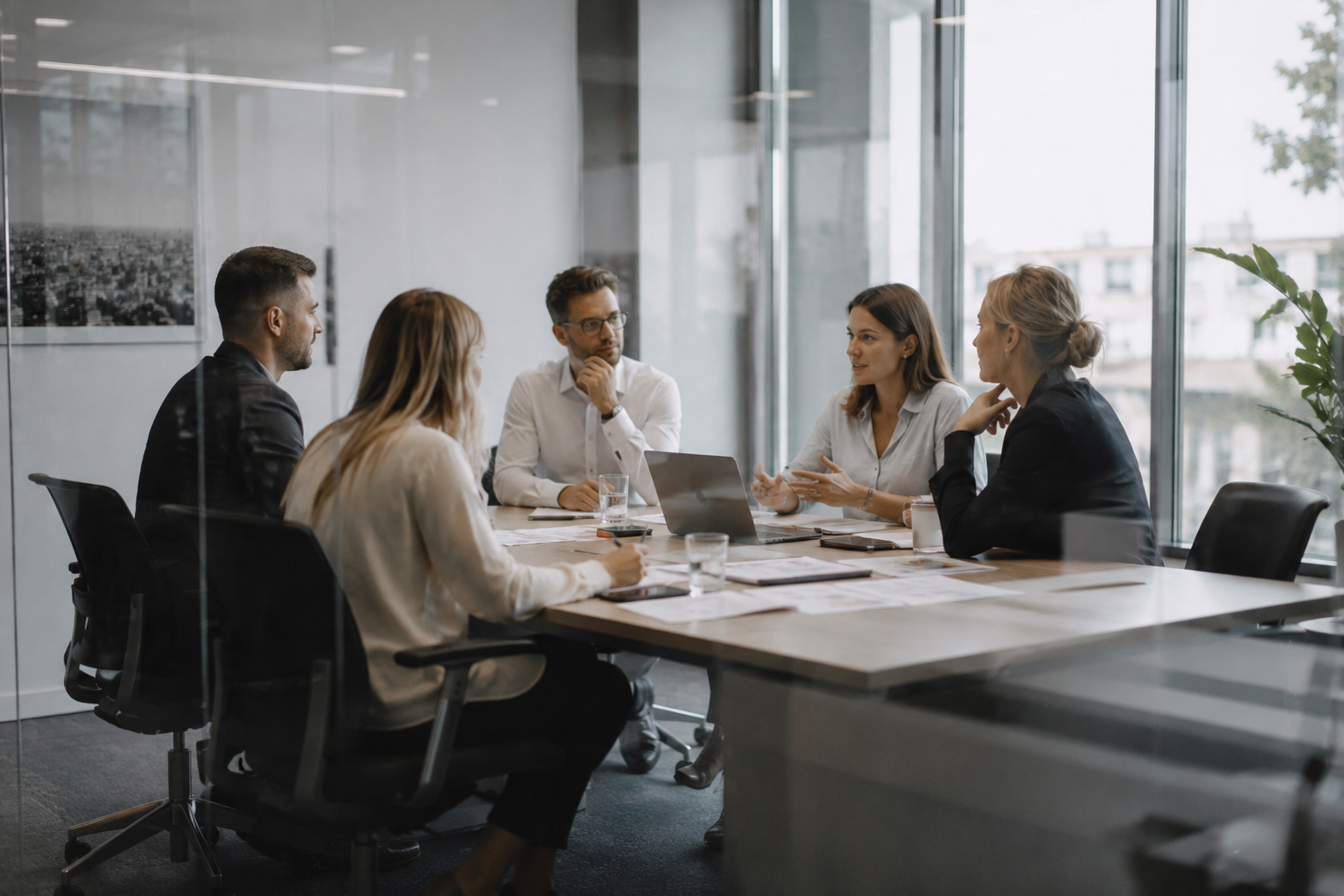 Executive working