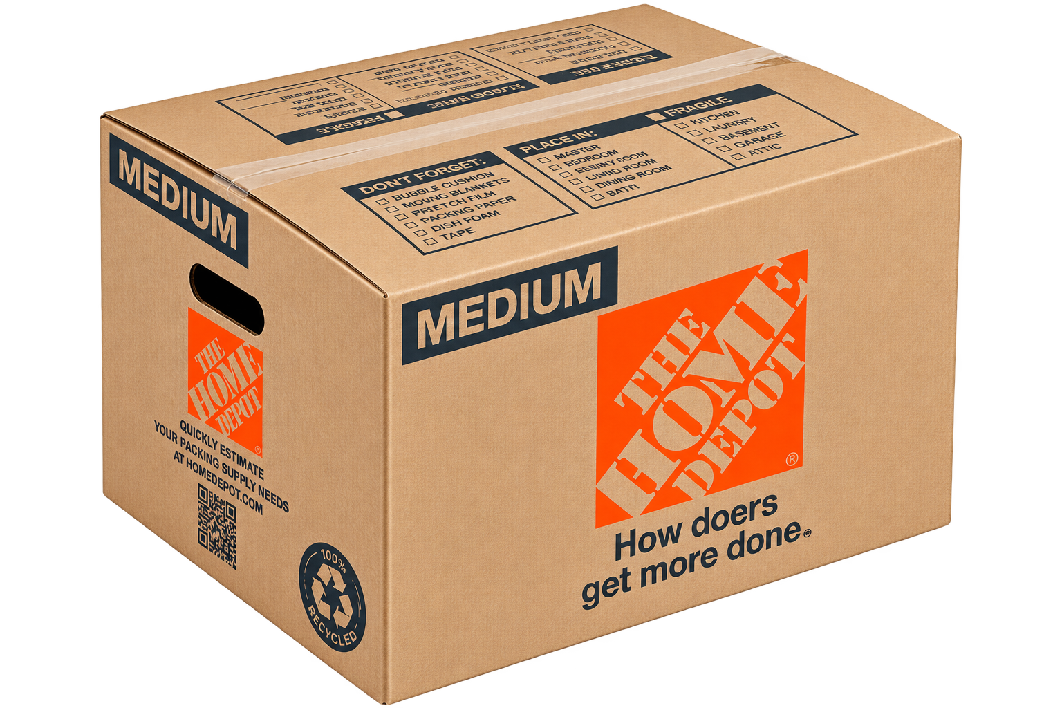 Home Depot Medium Moving Box