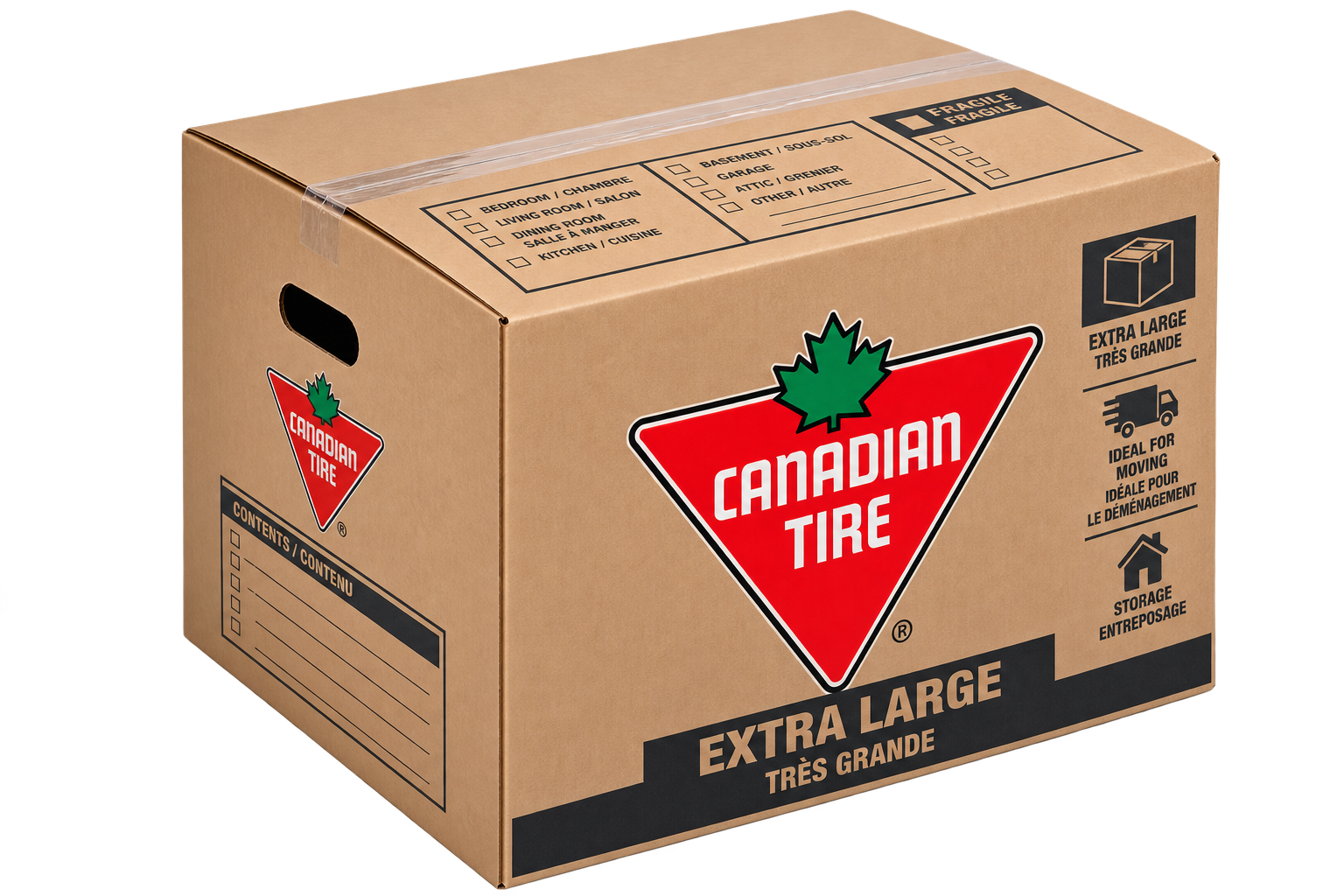 Canadian Tire Extra Large Moving Box