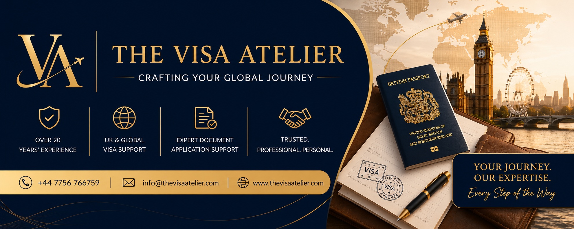 The Visa Atelier — Crafting Your Global Journey