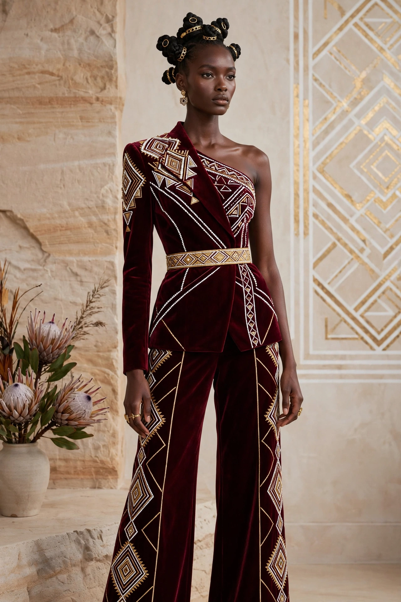 The Maroon geometry suit