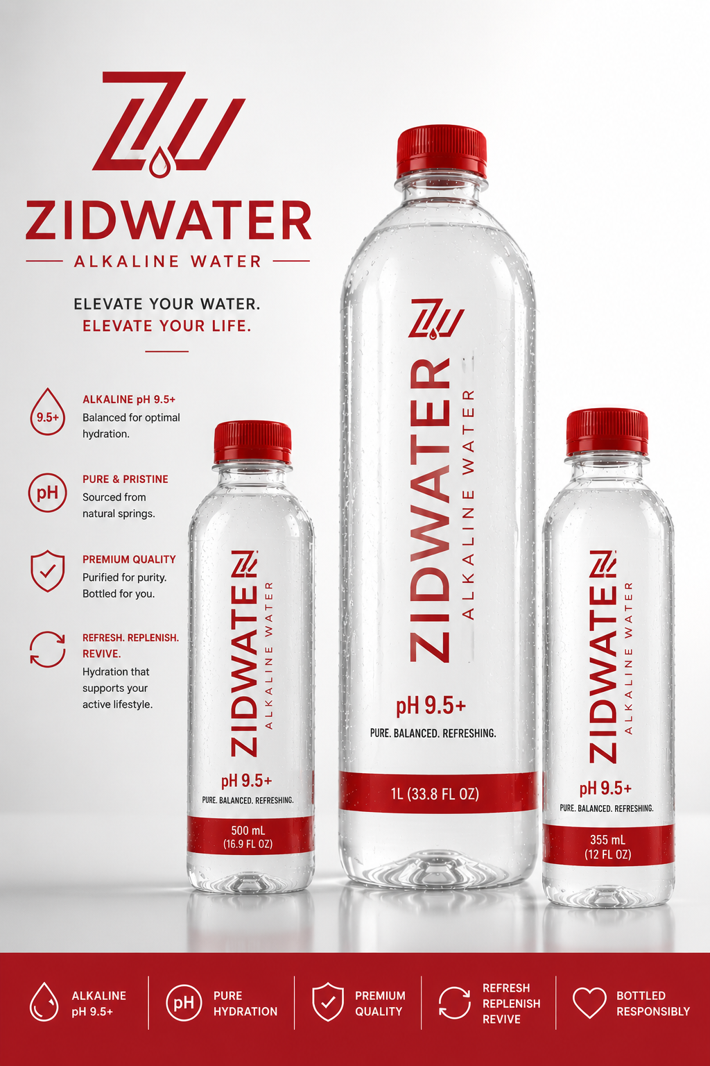 Zidwater — Design Edition B — turnkey beverage brand