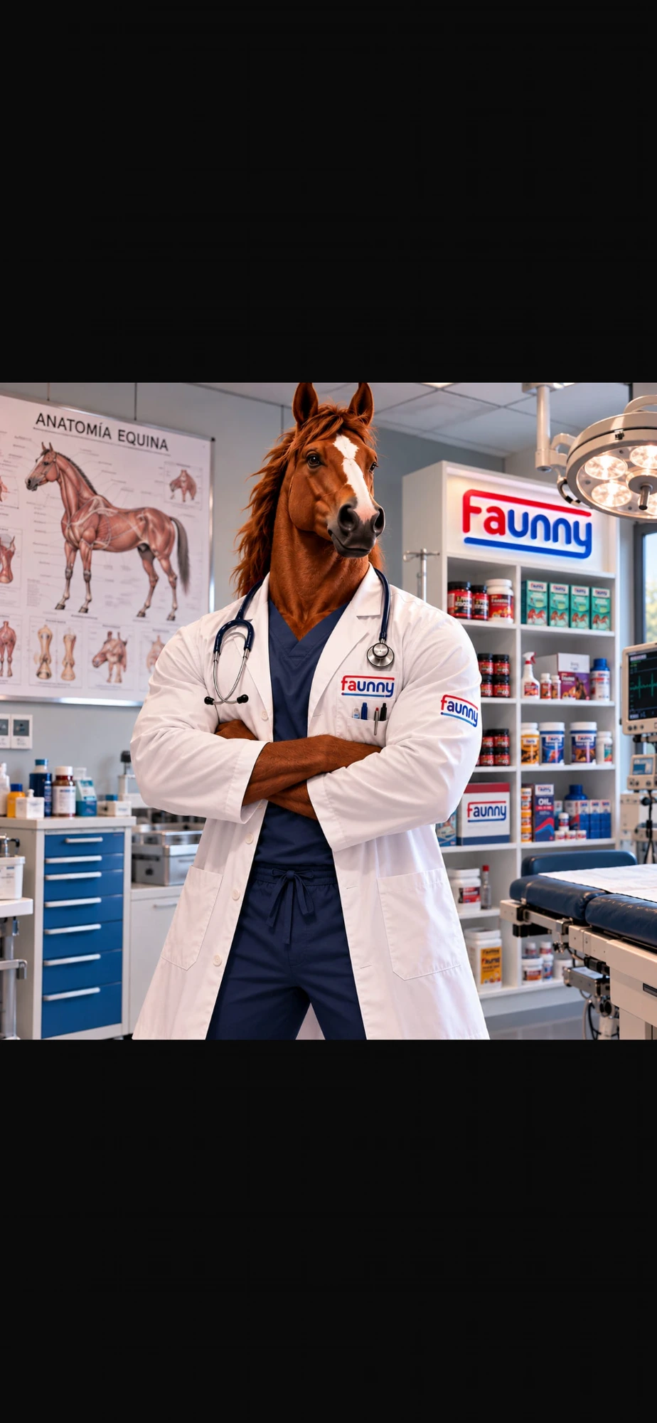 Dr. FAUNNY, el caballo doctor
