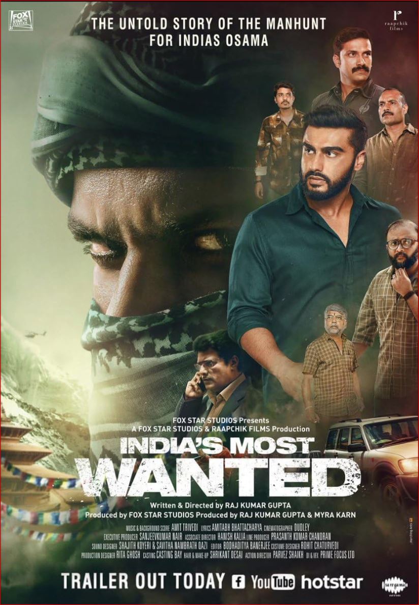India's Most Wanted poster