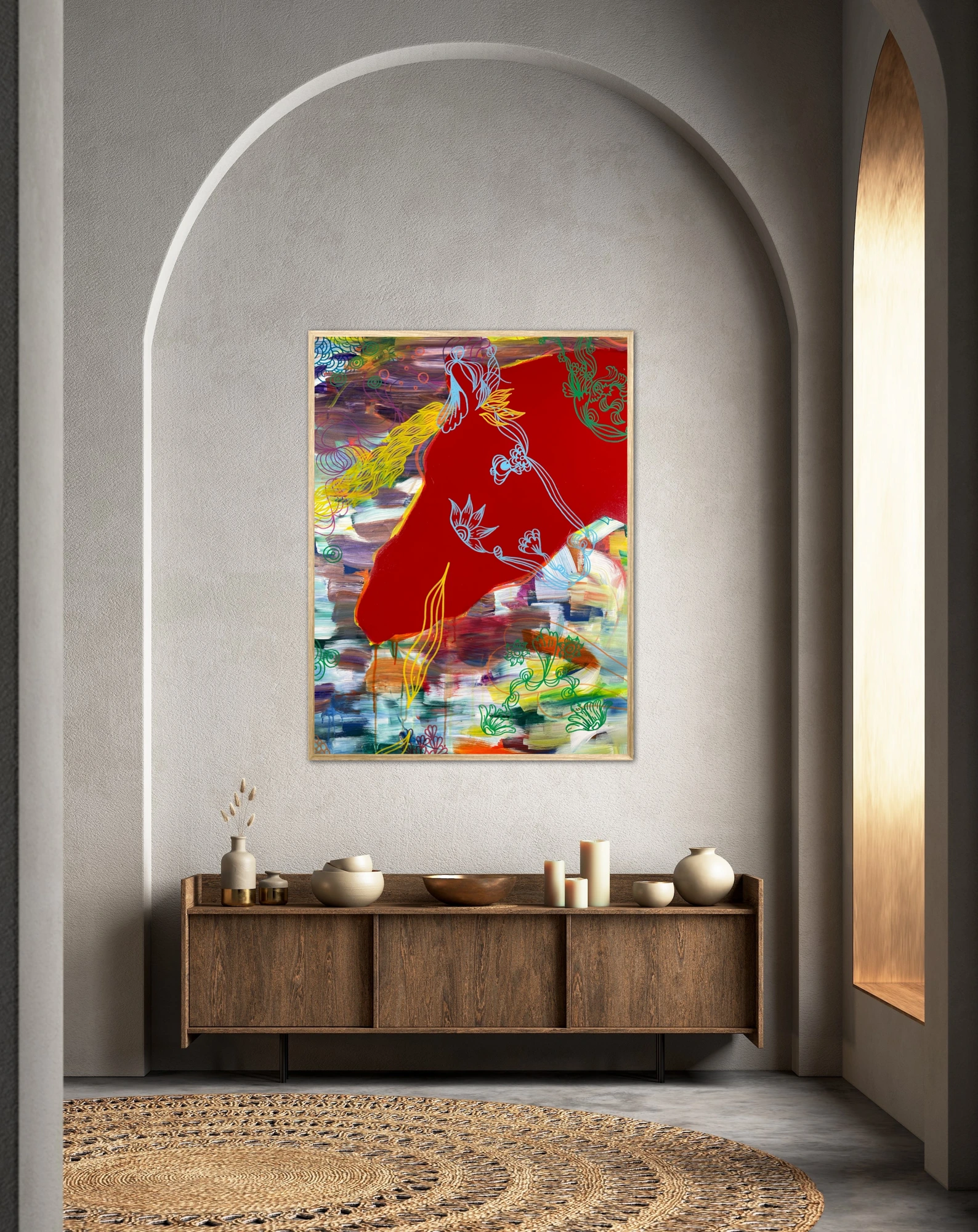 Colin painting