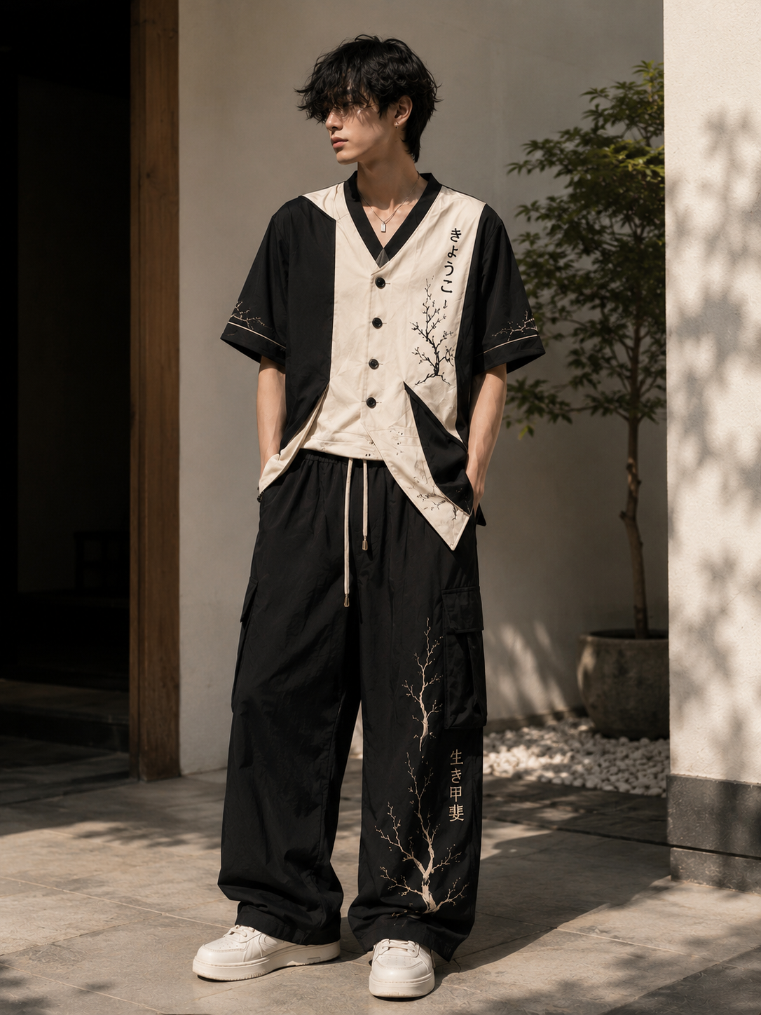 PLATE 03 — KIMONO SHIRT 001