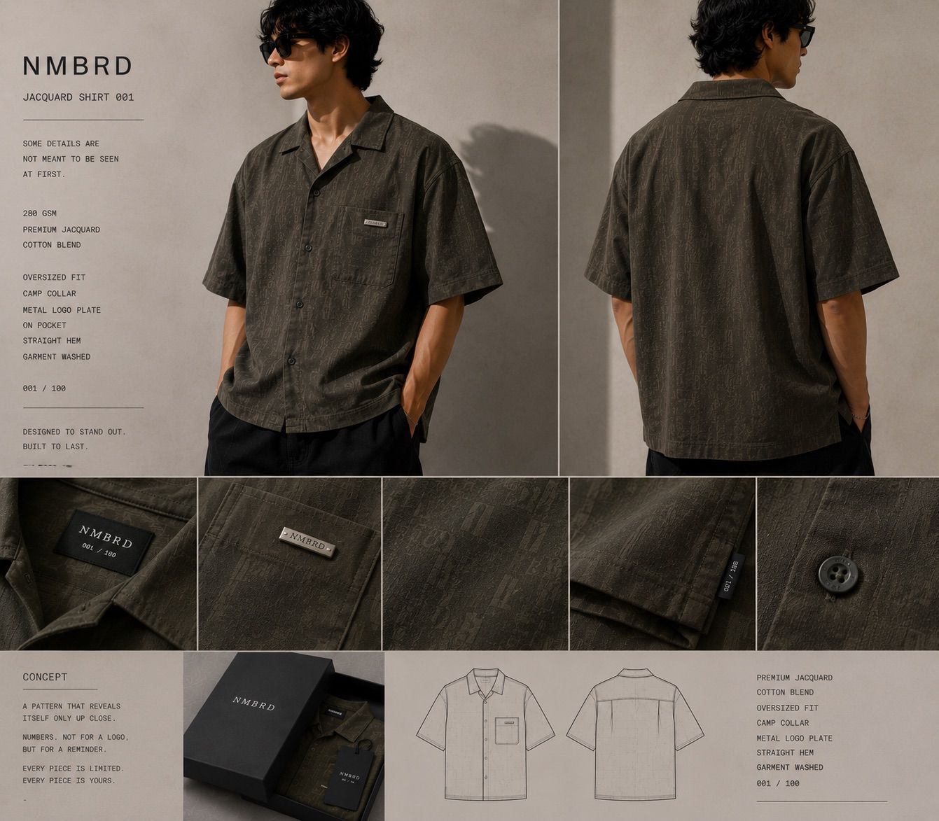 PLATE 05 — JACQUARD SHIRT 001
