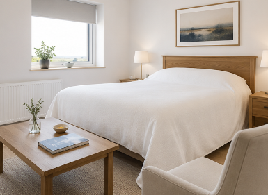 Comfortable en-suite bedroom