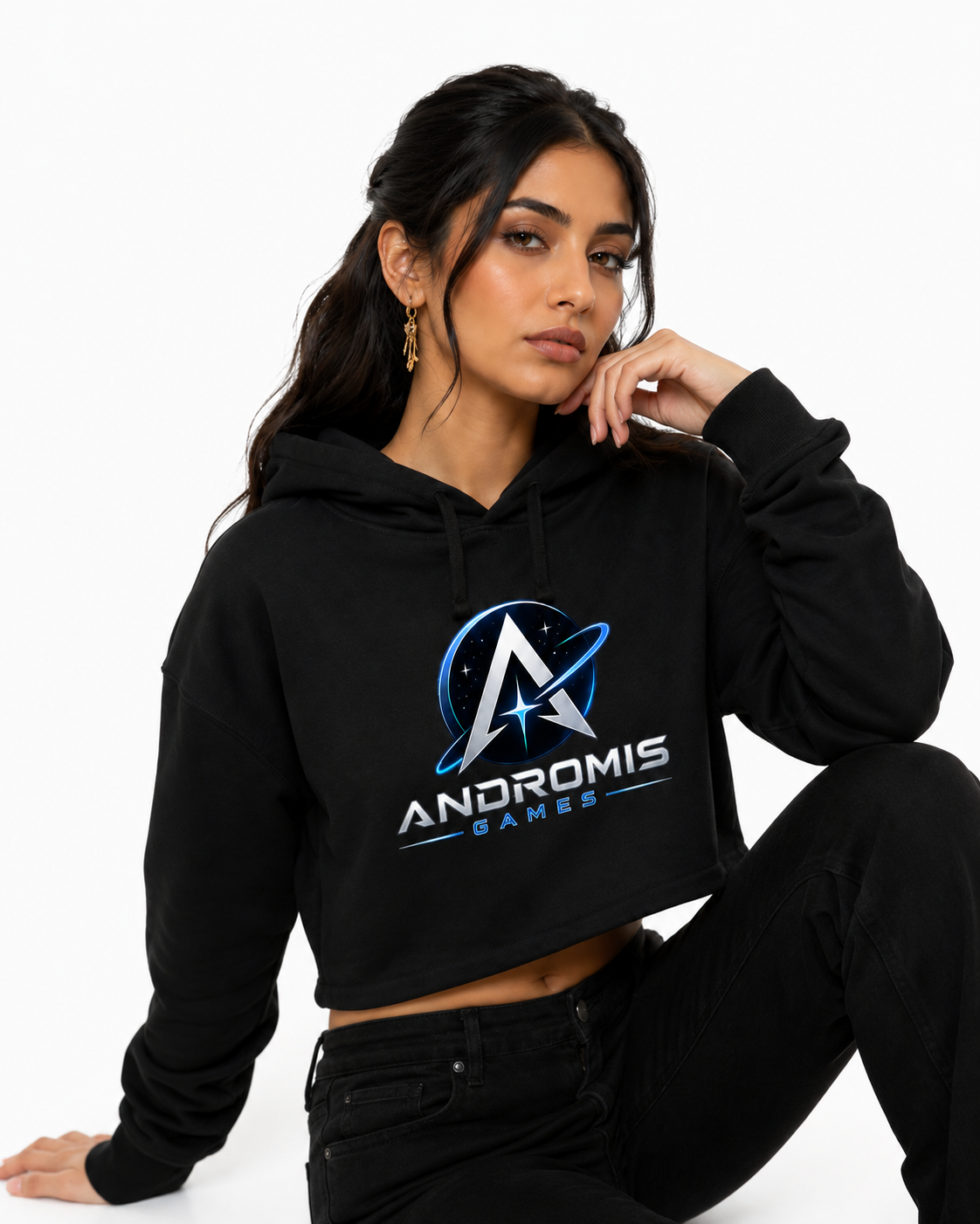 Andromis Cropped Hoodie