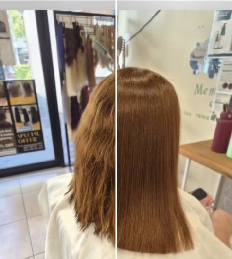 Smooth Shine — instant frizz-to-silk transformation