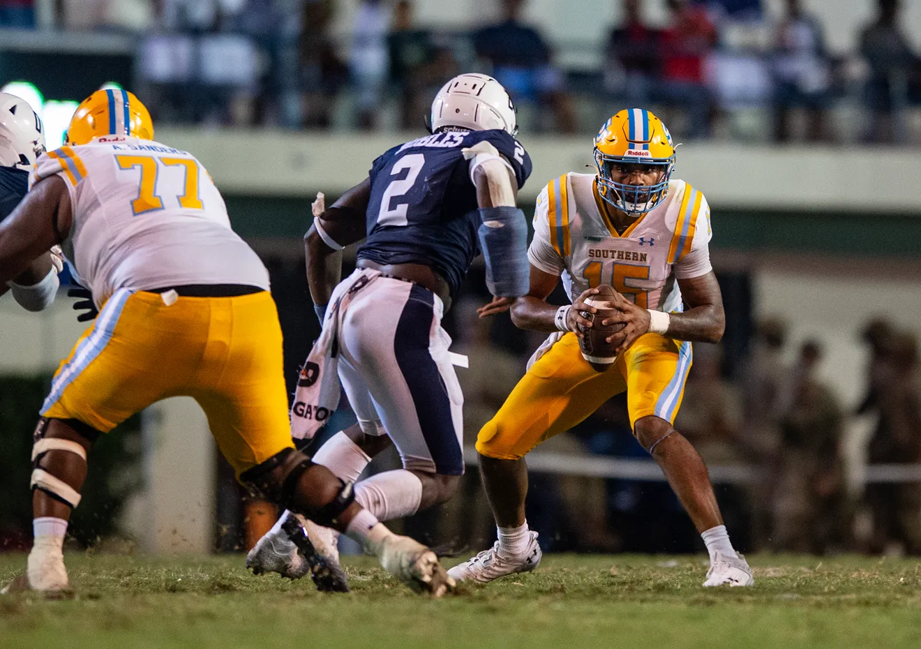 Southern University QB in action - HBCU Football