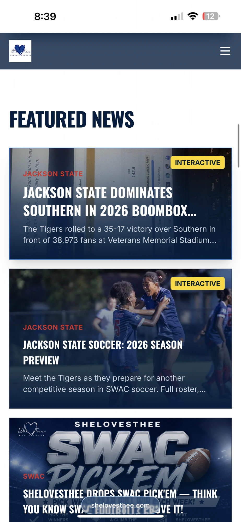 JACKSON STATE DOMINATES SOUTHERN IN 2026 BOOMBOX CLASSIC