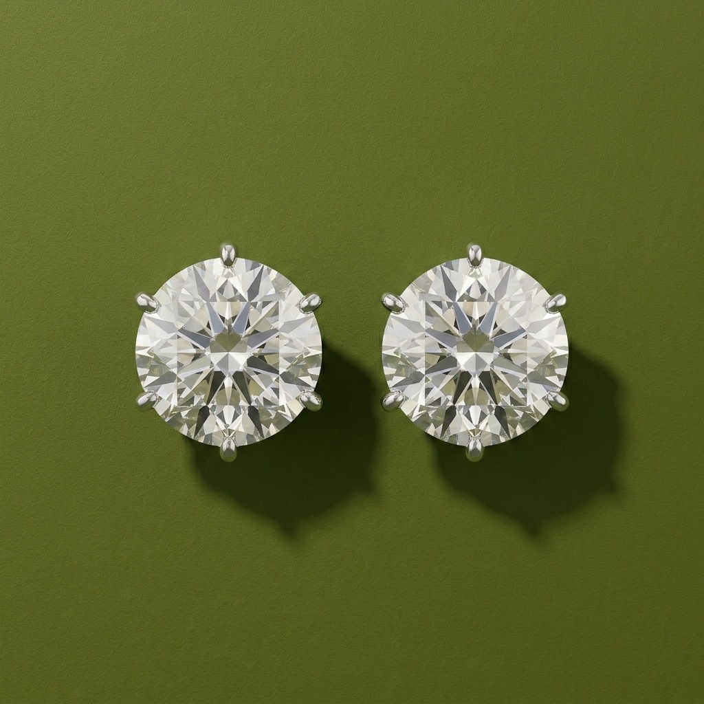 Diamond Stud Earrings