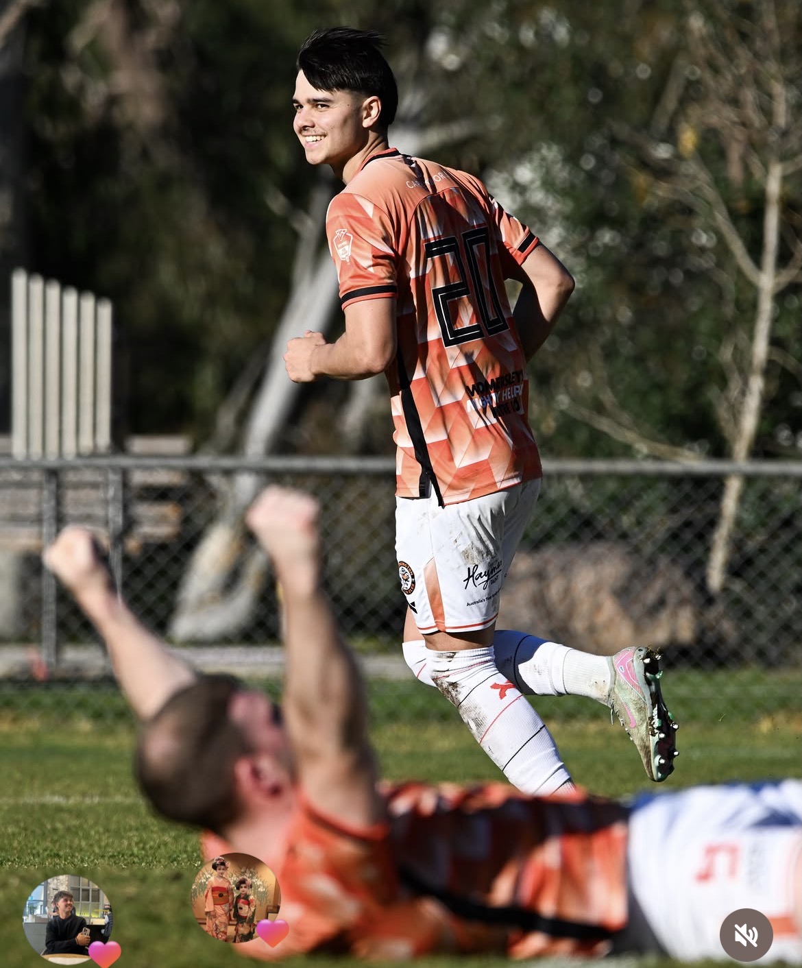 Lachlan Candy in action