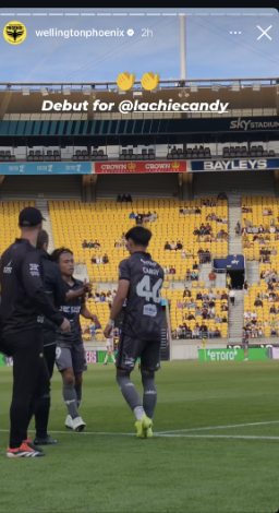 Wellington Phoenix — A-League Men debut