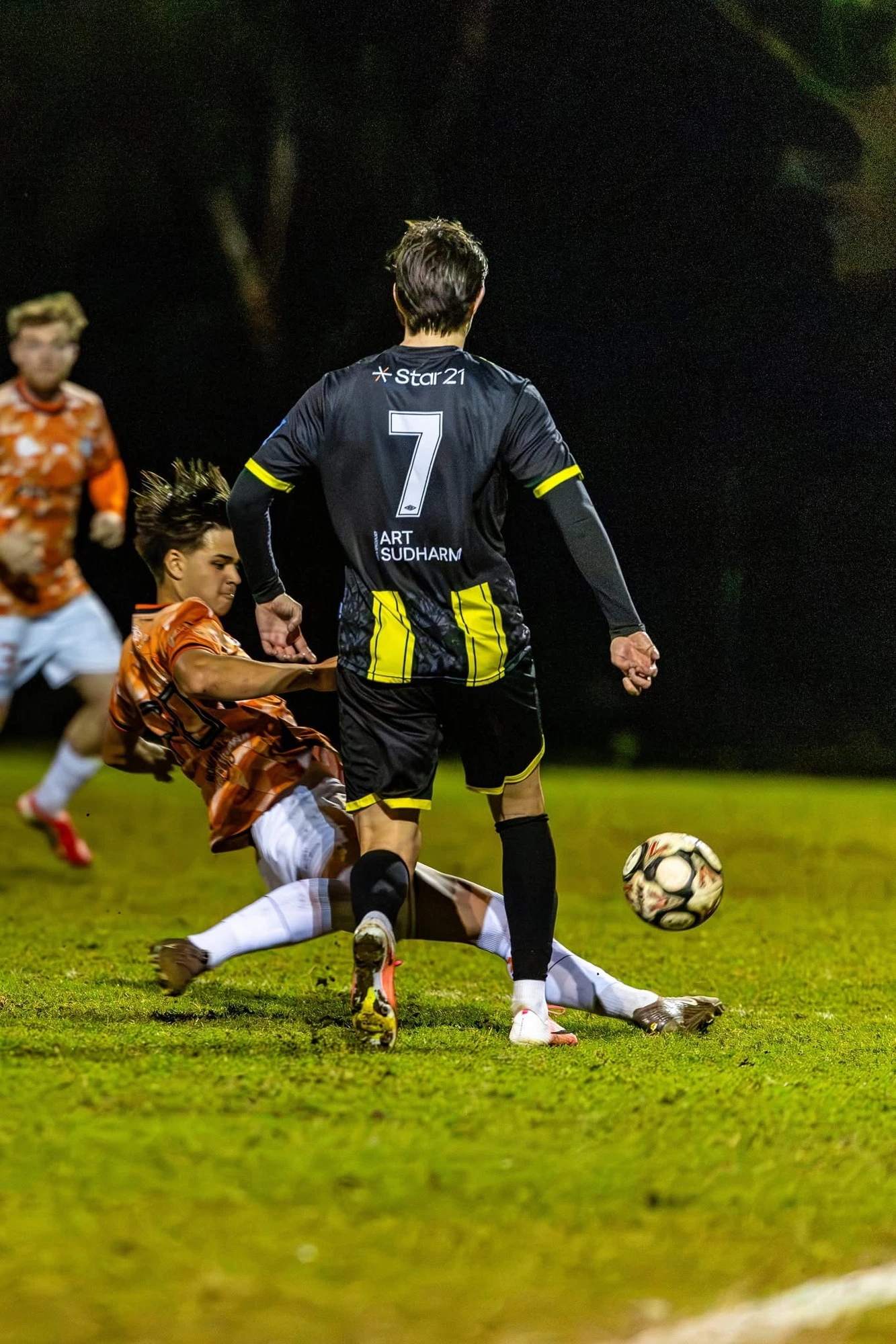 Lachlan Candy in action