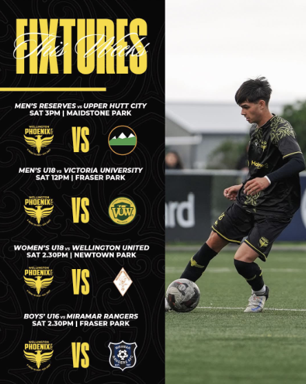 Wellington Phoenix — Fixtures feature
