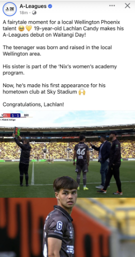 Wellington Phoenix — A-Leagues debut post