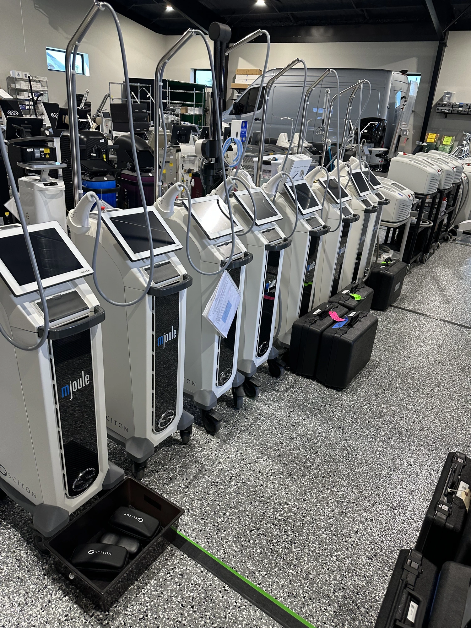 Sciton Joule laser device close up