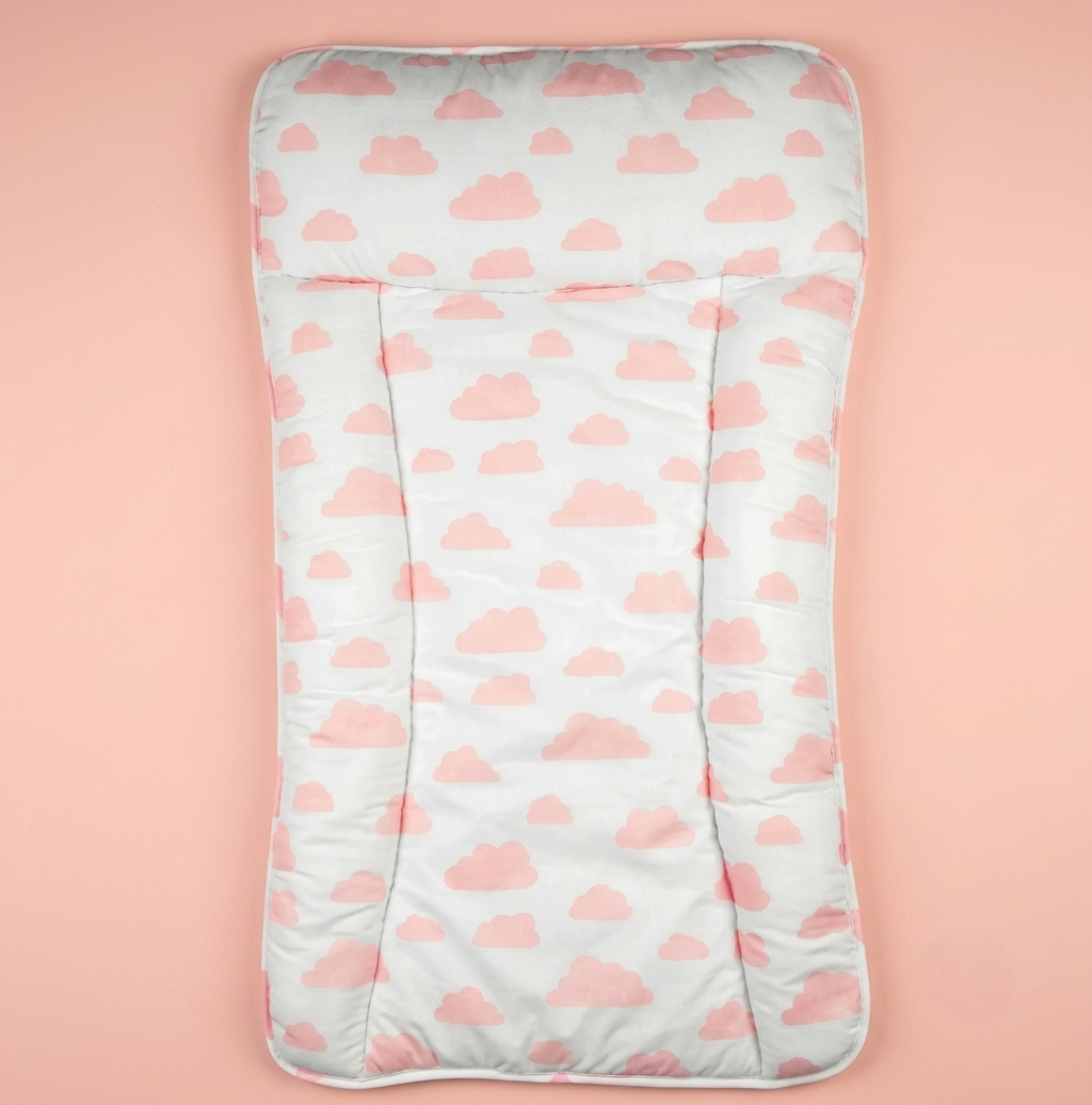 Changing Mats — Organic cotton · water-resistant base — Pannolino WhatsApp catalogue