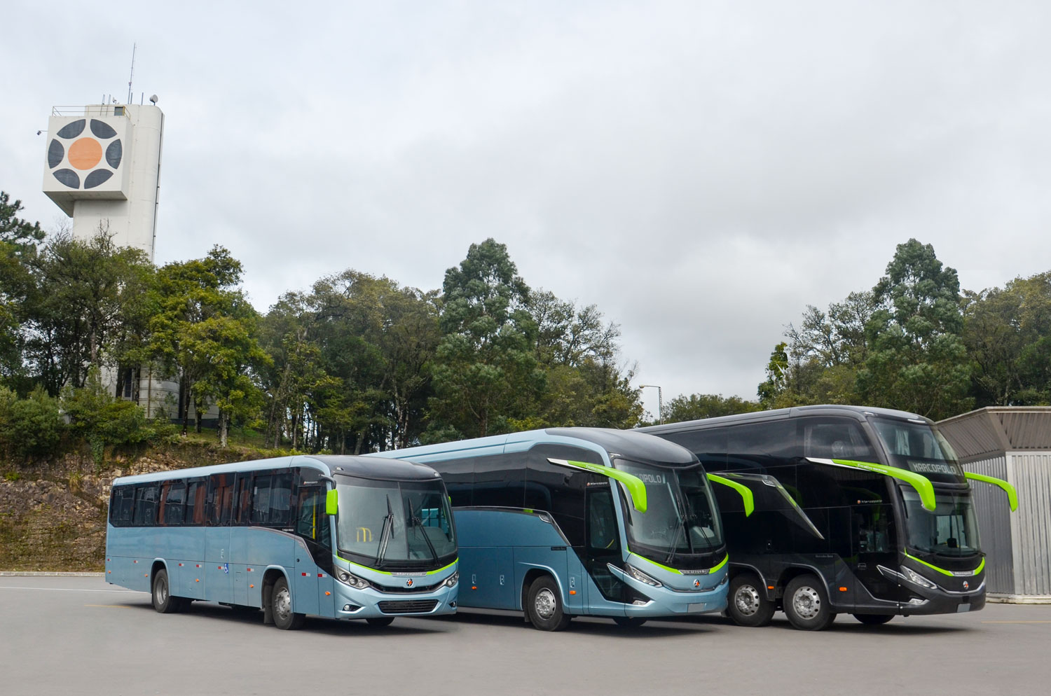 Frota Orion — ônibus-leito premium