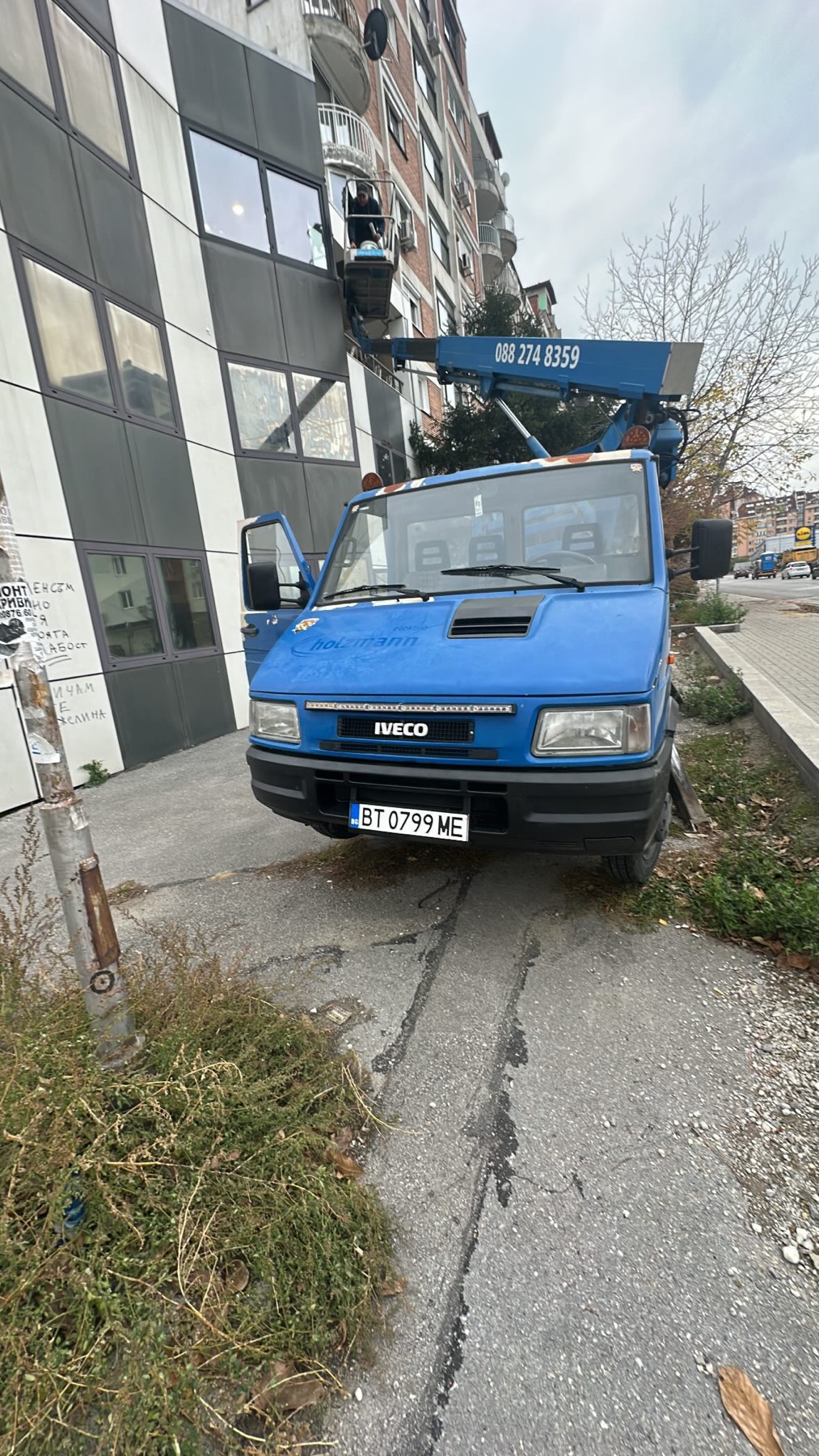 Височинна работа по фасада