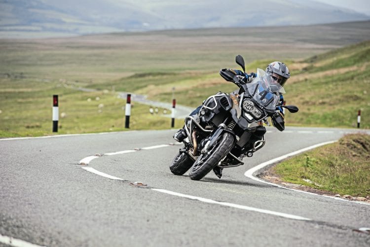 Advanced riders on the road