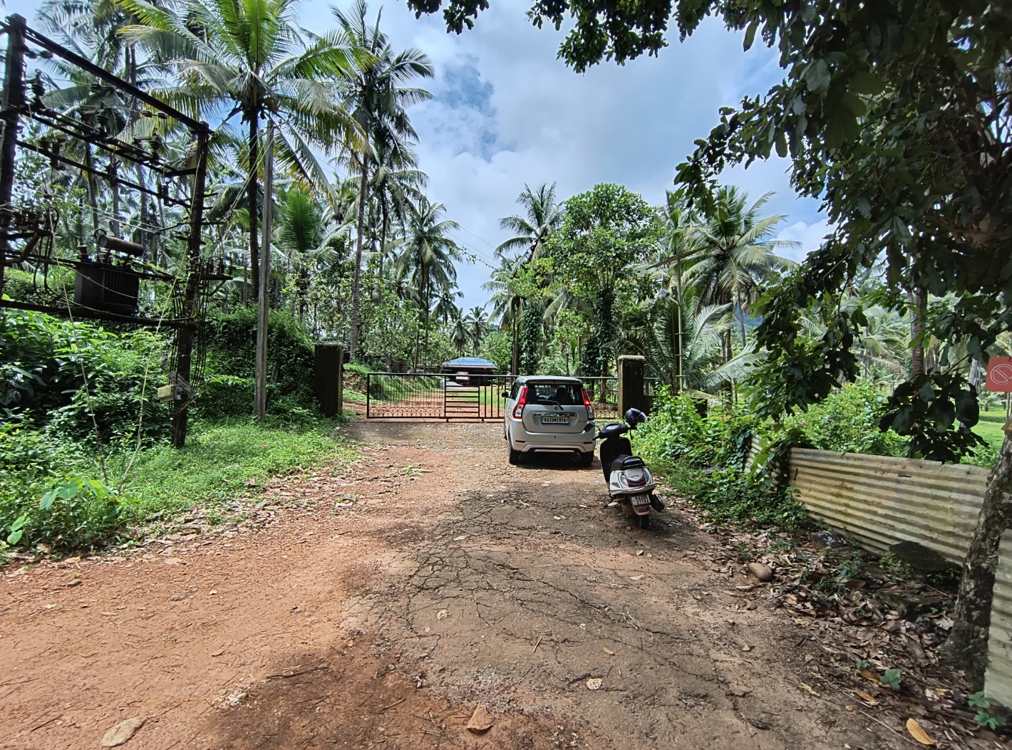 The farm gate