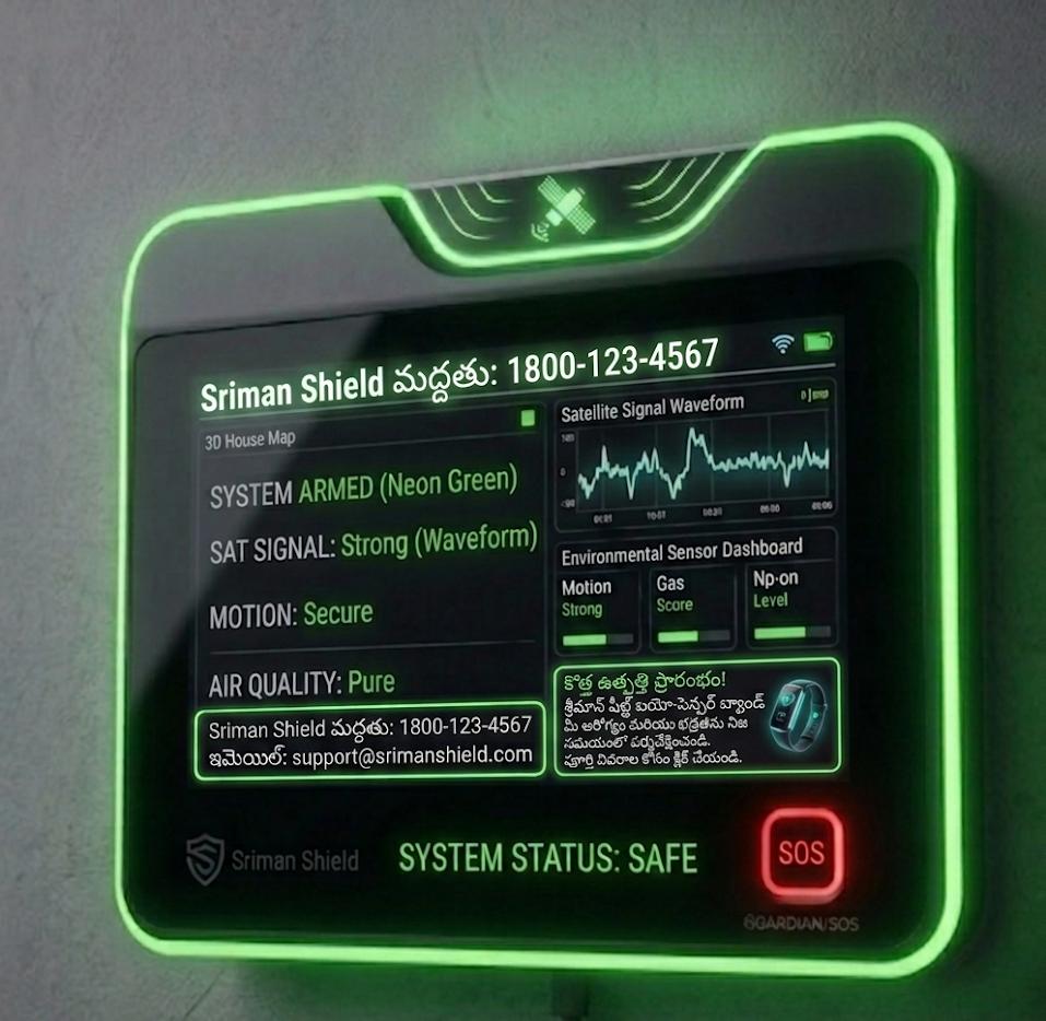 Sriman Shield — Satellite protection console