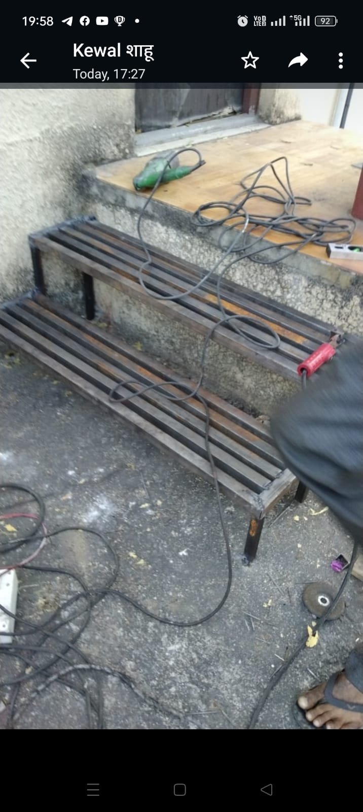 Custom MS Steel Benches