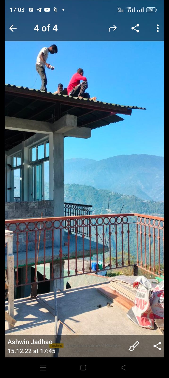 Rooftop Shed - On-Site Erection
