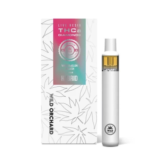 Wild Orchard Live Resin THCa Diamonds Vape — Watermelon Splash (Hybrid)
