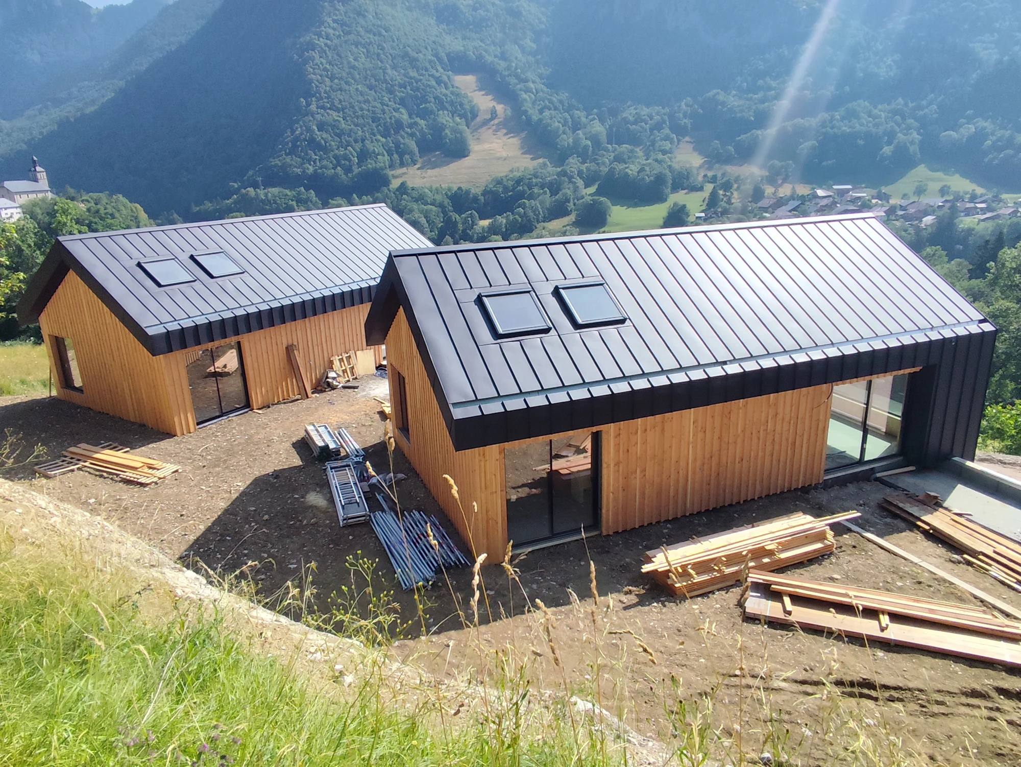 Couverture métallique — Chalets — joint debout — 2025