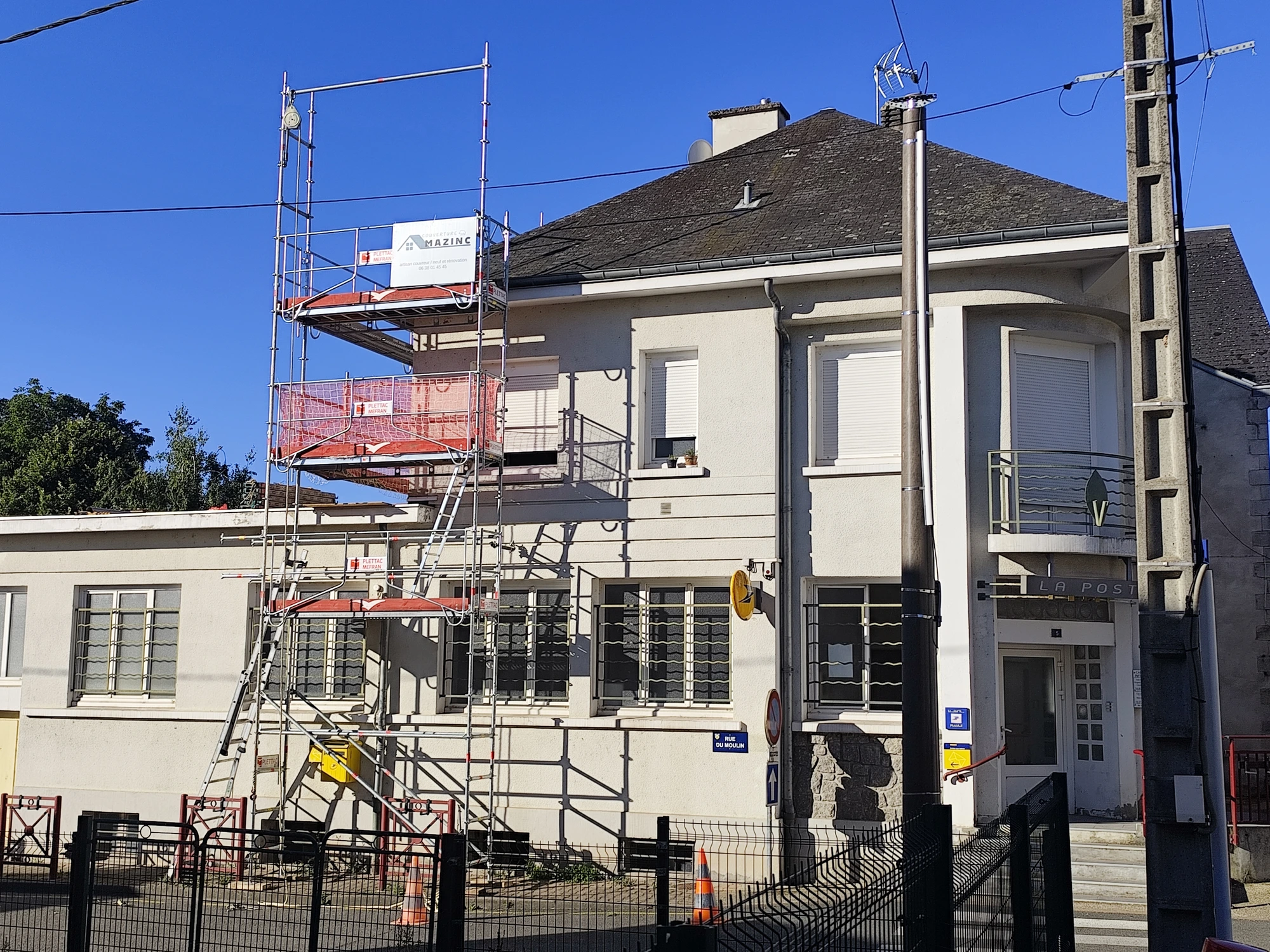 Entretien — Rénovation — chantier échafaudé — 2026