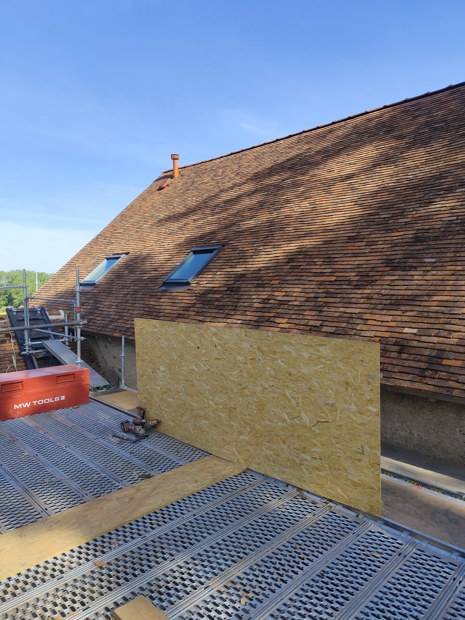 Couverture en tuiles — Tuile plate — réfection — 2026