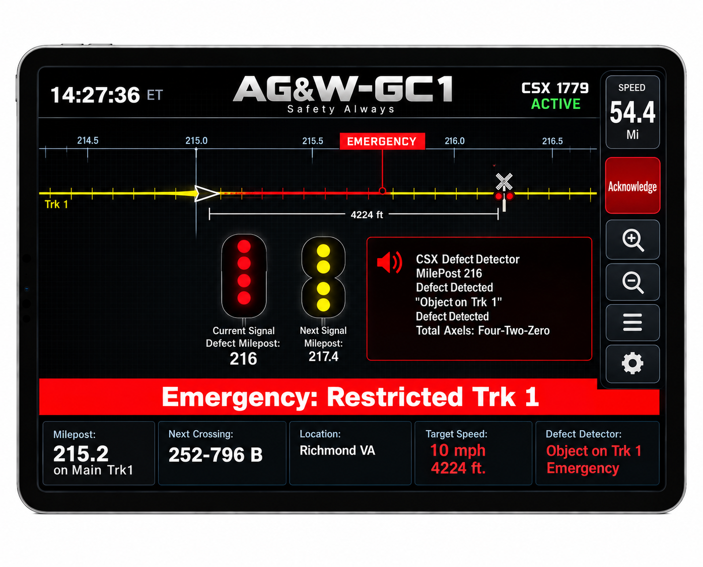 Grade-Crossing Hazard Detection