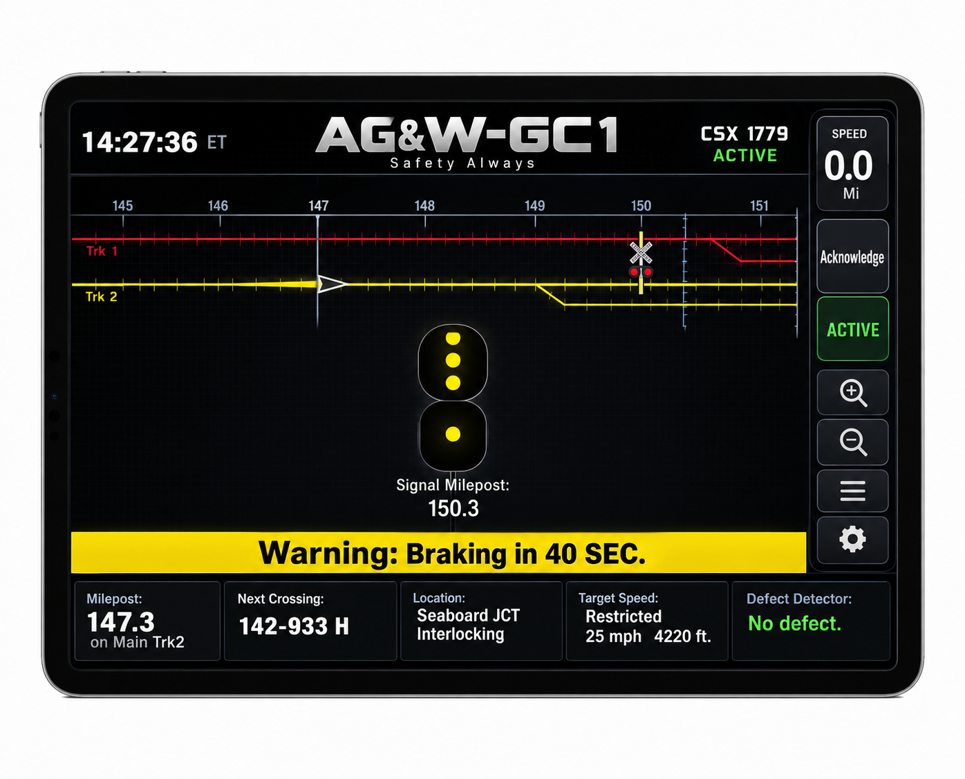 Operating Speed & Signal Awareness